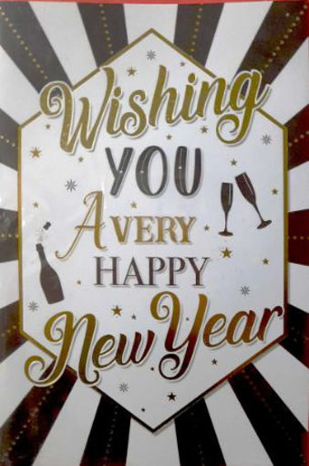 Picture of HAPPY NEW YEAR CARD